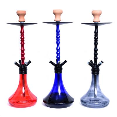 China Large Metal Arabic Shisha Hookah Hookah Pot Bar Home Hookah KTV Hookah Set Four Hookah Set for sale