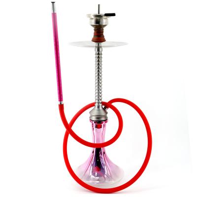 China European Aluminum Wholesale Kalyan Shisha Russian Shisha Glass Bottle Shisha Hookah New Quality Luxury Aluminum Design for sale