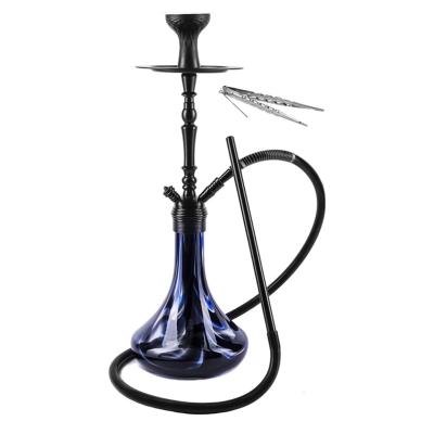 China Hot Sale Germany Eco-Friendly Hookah Manufacturer China Aluminum Shisha Hookah SET Glass Nargile for sale