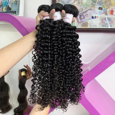 China Wholesale Non-Chemical Virgin Unprocessed Cuticle Aligned Original Natural Virgin Raw Loose Curly Burmese Hair Vendor For Women for sale