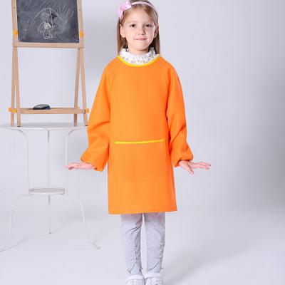 China Good for Washing and Bib PUL Long Sleeve Baby Dry PUL Waterproof and Washable Wholesale for sale