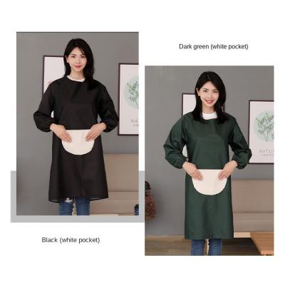 China Good For Washing And Drying Apron For Adults Full Length Fast Delivery Chef Different Colors Cotton Hot Selling Aprons With Pockets Designs for sale