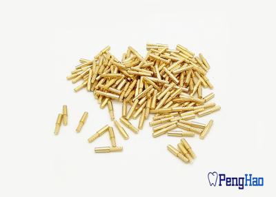 China Brass Material Dental Dowel Pins For Plastic Board Pin Drill Unit for sale