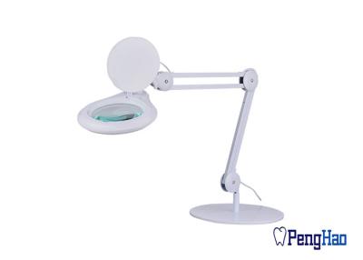 China Regelbare Tandlaboratoriumproducten 100V-240V met Geleide Lichte het Overdrijven Lamp 5 Diopter Te koop