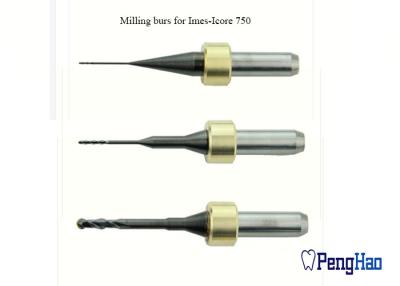 Chine Le système Burs de fraisage dentaire CrN/DLC/C.C d'Imes-Icore 750 a enduit pour la zircone à vendre