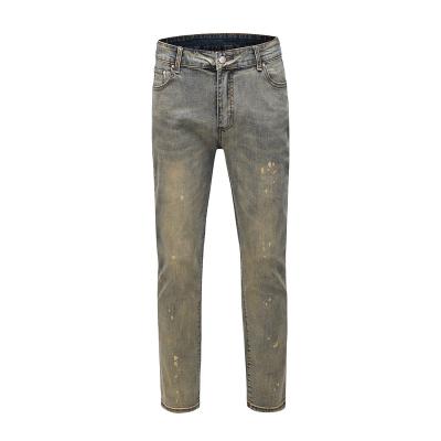 China Sustainable Hot Sale Polyester Cotton Mens Jeans Denim Plus Size Mens Jeans Denim for sale