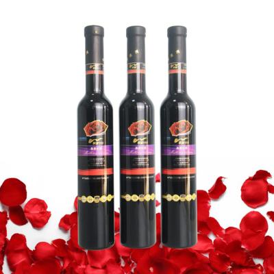 China No Wholesale Made In China Fermentation Rose Series 13%Vol 375Ml Blackberry Red Wine for sale