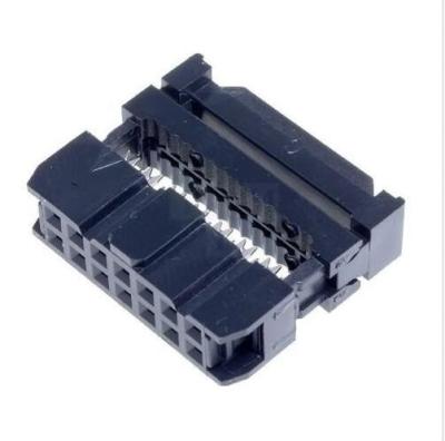 China Dual row 14 pin IDC Socket Connector 2.54mm Pitch,2*07 pin,wire to board connector for sale