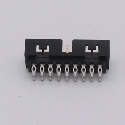 China 2.0mm 0.079inch Pitch Box Header, press-fit pin header connector for sale