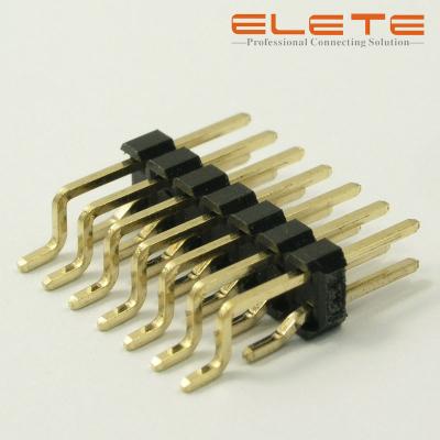 China 2.54MM PIN HEADER CONNECTOR, SMT TYPE, Alternative to WERI Part Number 610 1xx 249121 for sale