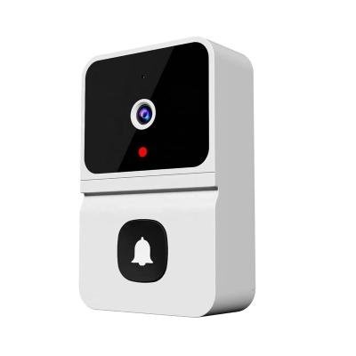 China Mobile Phone Built-in APP ABS Smart Wireless Doorbell 480PHD Battery Control homeRing Visual Doorbell for sale