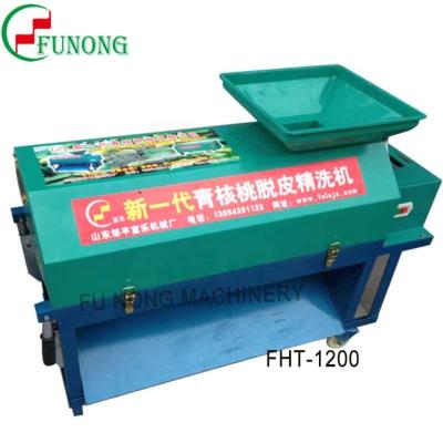 China food & Hot Sale Factory Production Plant Beverage Peeling Green Walnut Pecan Knife Walnut Sheller Separating Machine for sale