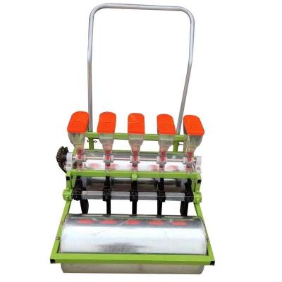 China Small precision hand push farms medicine tomato vegetable seeder vegetable seeder for sale