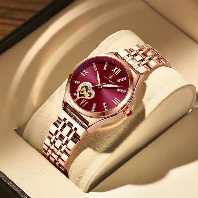 China New Fashion Water Resistant Diamond Quartz High Quality Wristwatch Stainless Steel Ladies Watch Waterproof Luxury Luminous Ladies Watch for sale