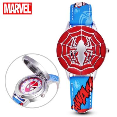 China Cool Captain Iron Man Watch Spider Man Marvel Superhero Cartoon Watch Boys Children's Children's Watches New Fashion Children's Watches for sale