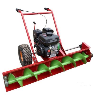 China Street Cleaning Gasoline Powered Self Propelled Snow Pusher Break Ice And Melt SnowSpiral Snowplow for sale