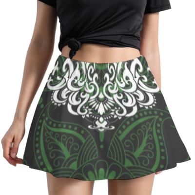 China Wholesale Price Paisley Print Bandana Breathable Design Women's Custom Mini Skirt Custom Women's Fashion Soft Casual Outfits for sale