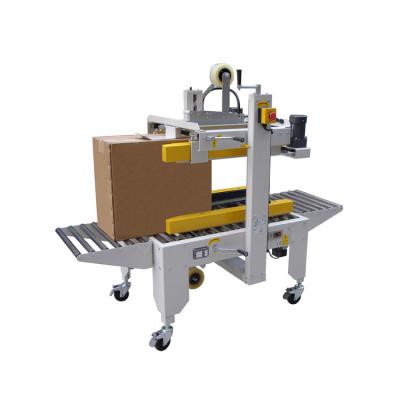 China CLOTHING band automatic carton box sealing machine/small sealing machine/carton box machine for sale