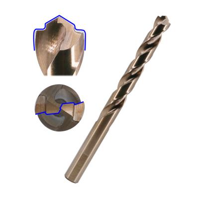 China M35 HSS Parabolic Spline Cobalt Pilot Point Drill Bit Heavy Duty Metal Stainless Steel PVC Iron Drilling Bit for sale