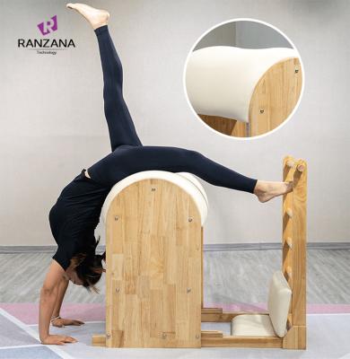 China Durable Pilates Ladder Structure Custom Pilates Body Body Equipment Wooden Barrel for sale