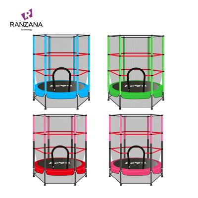 China Customization durable wholesale kids Trampolines with safety net fencing outdoor fitness trampoline for sale