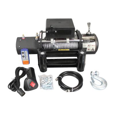 China AUTOMATIC fast speed 12V IP68 waterproof automatic electric winch for dsale for sale