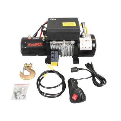 China 2000-12000LBS 12V 24V AUTO DC Off Road Electric Car Winch 4X4 4WD SUV Automobile for sale