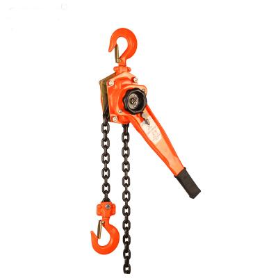 China Vertical Navigation 6T Lever Chain Pulley Hoist Block Hoist and Chain Hoist Manual Crane Lifting Tool for sale