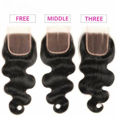 China Jerry Curl Hot Selling Raw Indian Headband Pre Plucked Lace Closure And Drawn Headbands Body Wave Hair Weave Double Bundles for sale