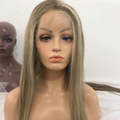 China Hairline 1B#33#27 Full Lace Wigs Fashion Lace Wig Ombre Colored Human Hair Natural Loose Wave Birzilian Full Lace Wig for sale