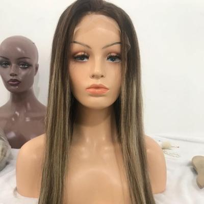 China 613# Honey Blondefull Lace Wigs For Black Woman Chinese Remy DW Deap Wave 13x4 Lace Closure Hair Human Hair for sale