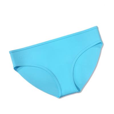 China Breathable genuine low price customized silicones swim trunks elasticity suit woman strong silico ne swimwear for sale