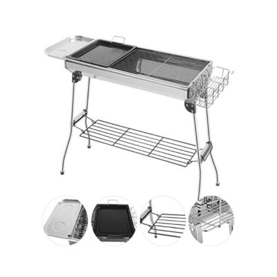 China Easily Assembled Family Day Stainless Steel China Supplier Powerhouse Portable Charcoal BBQ Grill for sale