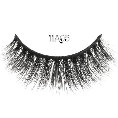 China Natural Long Private Label False Mink Eyelashes for sale