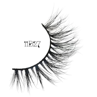 China Long New Style High Quality Natural Beauty Eyelashes 3D Mink Hair Lashes Natural Black Mink Eyelashes Women Lady Makeup for sale