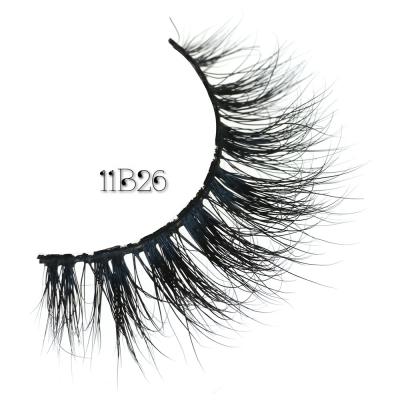 China Natural Long Charm Styles 3D Mink Eye Lashes Private Label Mink Eyelashes With Custom Eyelashes Package for sale