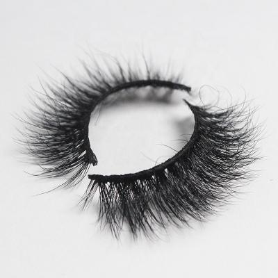 China Long 16mm 18mm 20mm Mink Eye Lashes Wholesale Natural Fluffy Thick 22mm Seller for sale