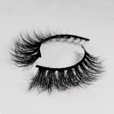 China Private Label 100% Natural Wholesale Real Long 3D Mink Eye Lashes Vendor for sale