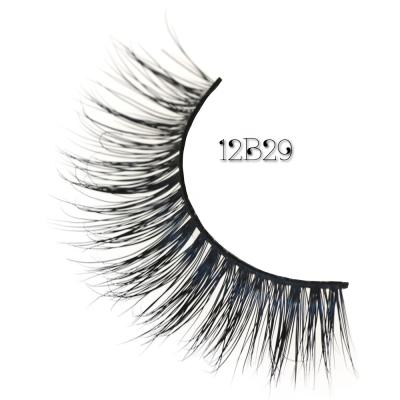 China Natural Long Curelty Free 100% Real 3D Mink Hot Selling False Eyelashes for sale