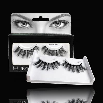 China Natural False Eyelashes Wholesale For Own Label 6D Fluffy Waterproof Silk Lash Strips for sale