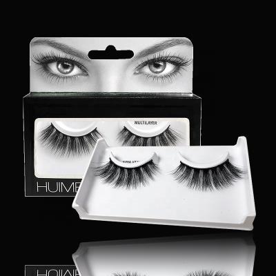 China Luxury Premium Korean Manufacturer Natural False Eyelashes 6D Silk Strip Lashes For Private Label for sale