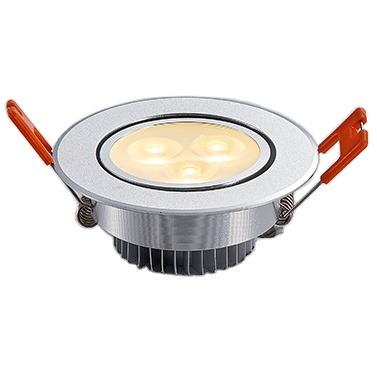 China Modern CE RoHS SAA Certified LED Downlight 3w , Diameter 85mm Indoor Lighting Round Ceiling Panel Light Led Ceiling Light for sale