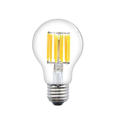 China A60 12w LED Bulb Filament Lamp Residential Decorative Indoor Bulb for sale