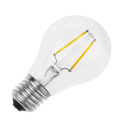 China Residential Light A60 2W Retro Edison Bulb Clear LED Tungsten Bulb for sale