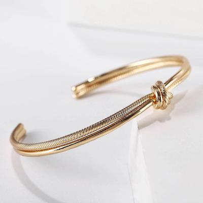 China FASHIONABLE Wholesale Gold Filled Link Bracelet Minimalist Adjustable Bangle Bracelet and Stainless Steel Bracelets For Women for sale