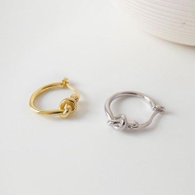 China TRENDY Minimalist 925 Silver Jewelry Ring Earring Hooks Earrings Silver for sale