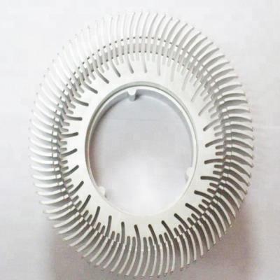 China Aluminum heatsink LED heatsink extrusions profile, round aluminum heatsink, heatsink aluminum in china for sale