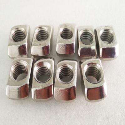 China Decorations Aluminum Extrusion Profile Accessories , Aluminum T Nut And Sunk Screw for sale