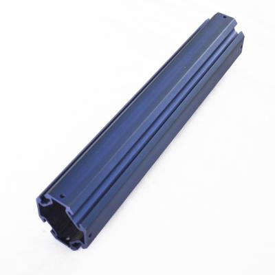 China Industrial extruded aluminum tubing profile /extruded aluminum profile stock /black aluminum profile for sale