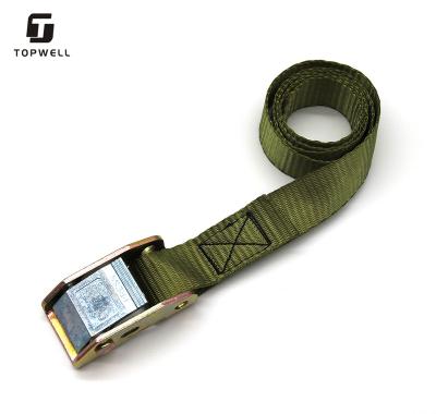 China Making cargo lashing tie not easy to rust cargo belt tightening lashing cam tie down strap for sale